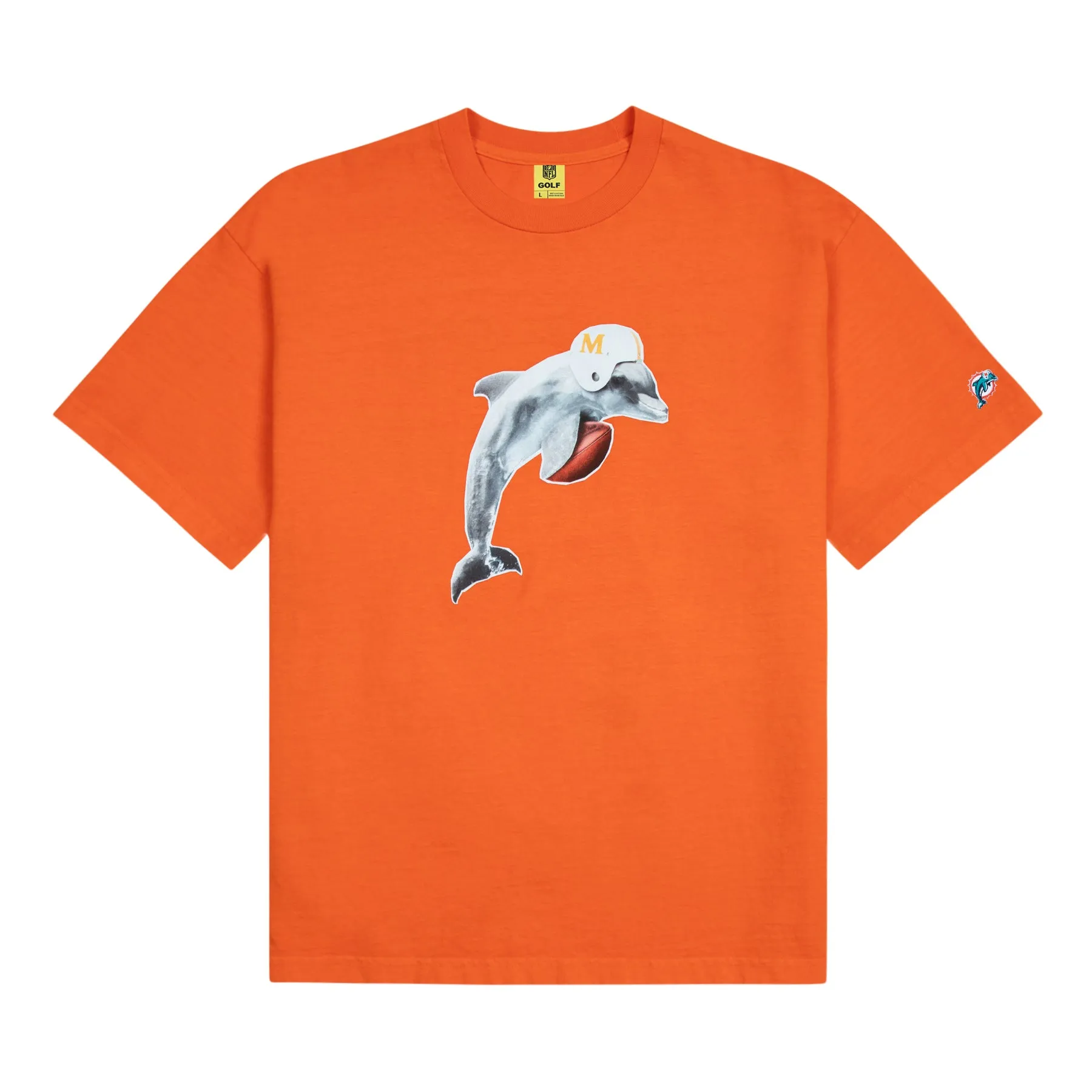 DOLPHINS CUTOUT TEE by GOLF WANG