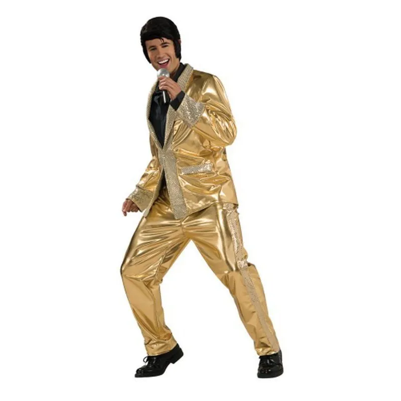 Elvis Gold Suit Collector's Edition Size L