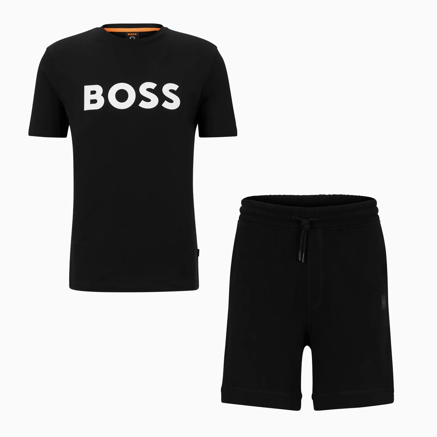 Men's Cotton With Rubber Print Logo Outfit