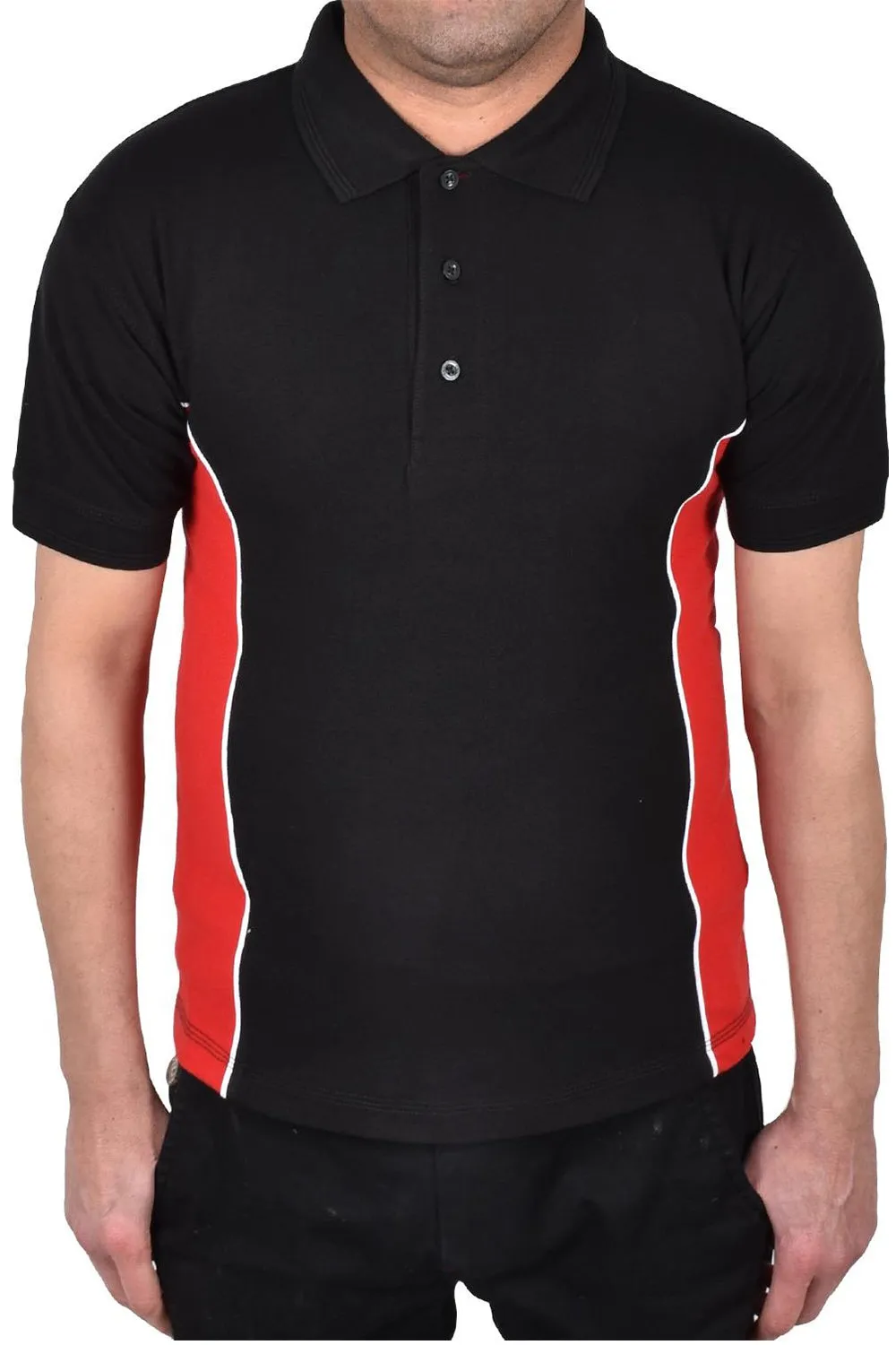 Mens Short Sleeve Polycotton Polo T-Shirts