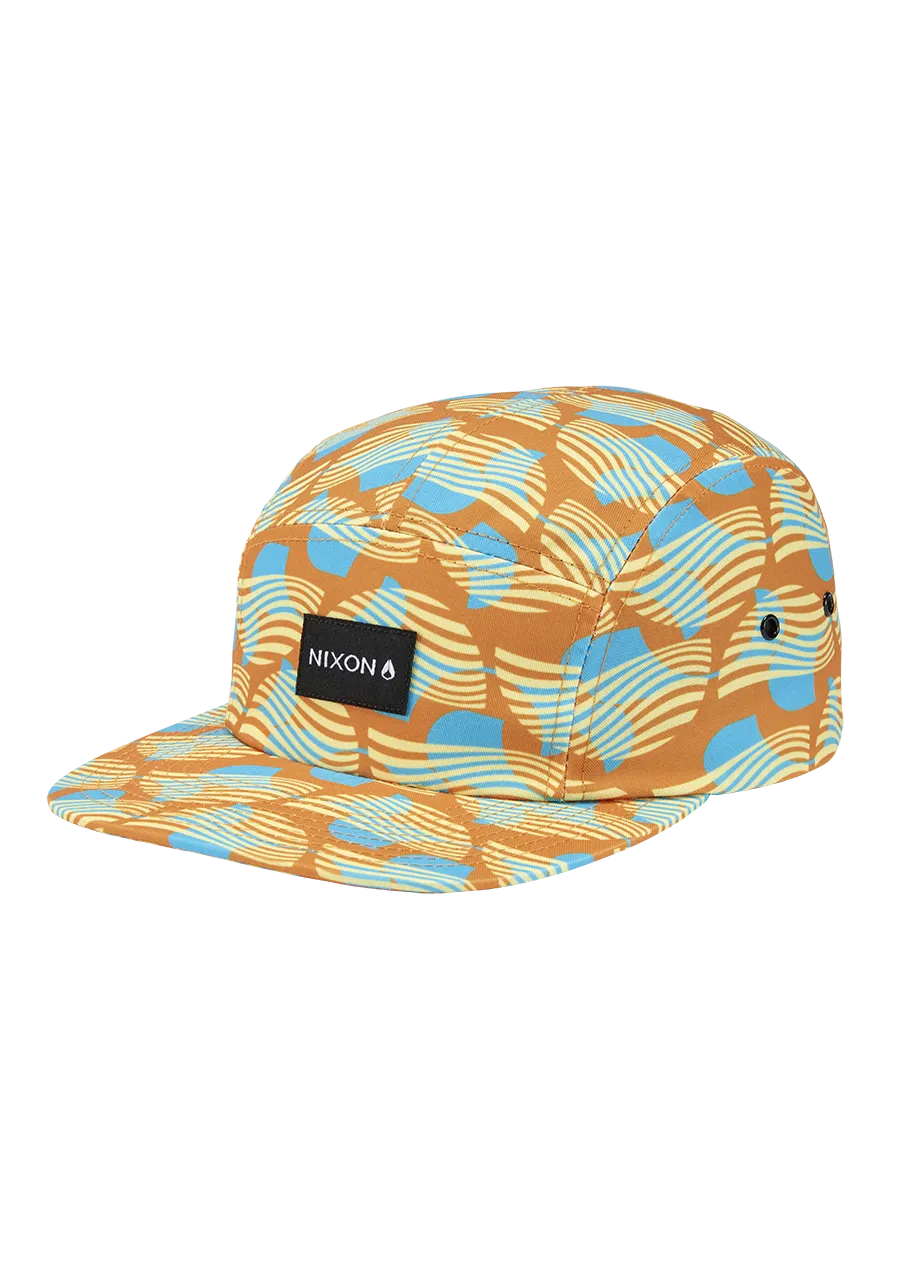 Mikey 5 Panel Hat - Gray