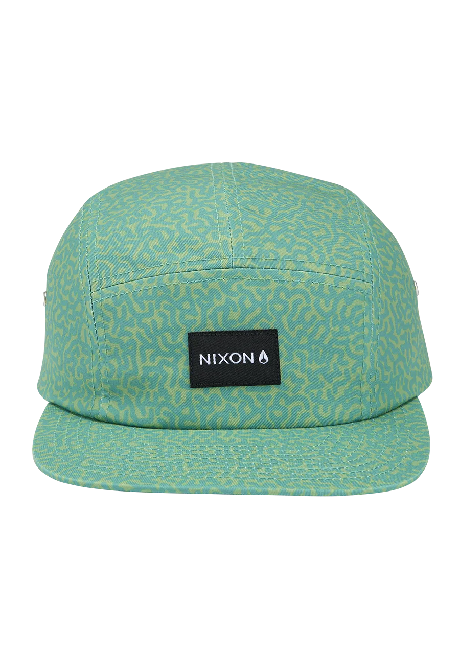 Mikey 5 Panel Hat - Gray