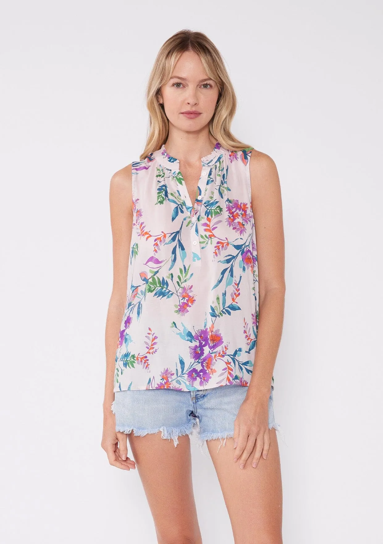 Nina Floral Tank Top