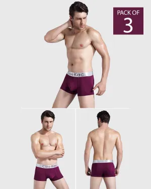 Pack of 3 - Ck Mens Boxers - Colourful - Breathable Mens Boxers