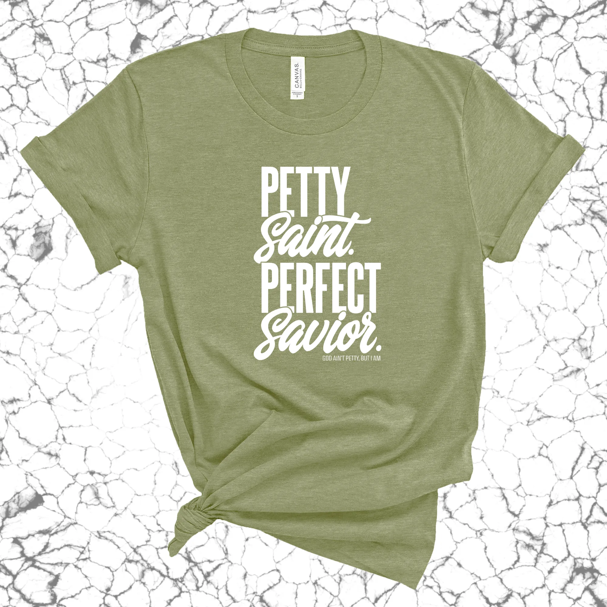 Petty Saint Perfect Savior Unisex Tee