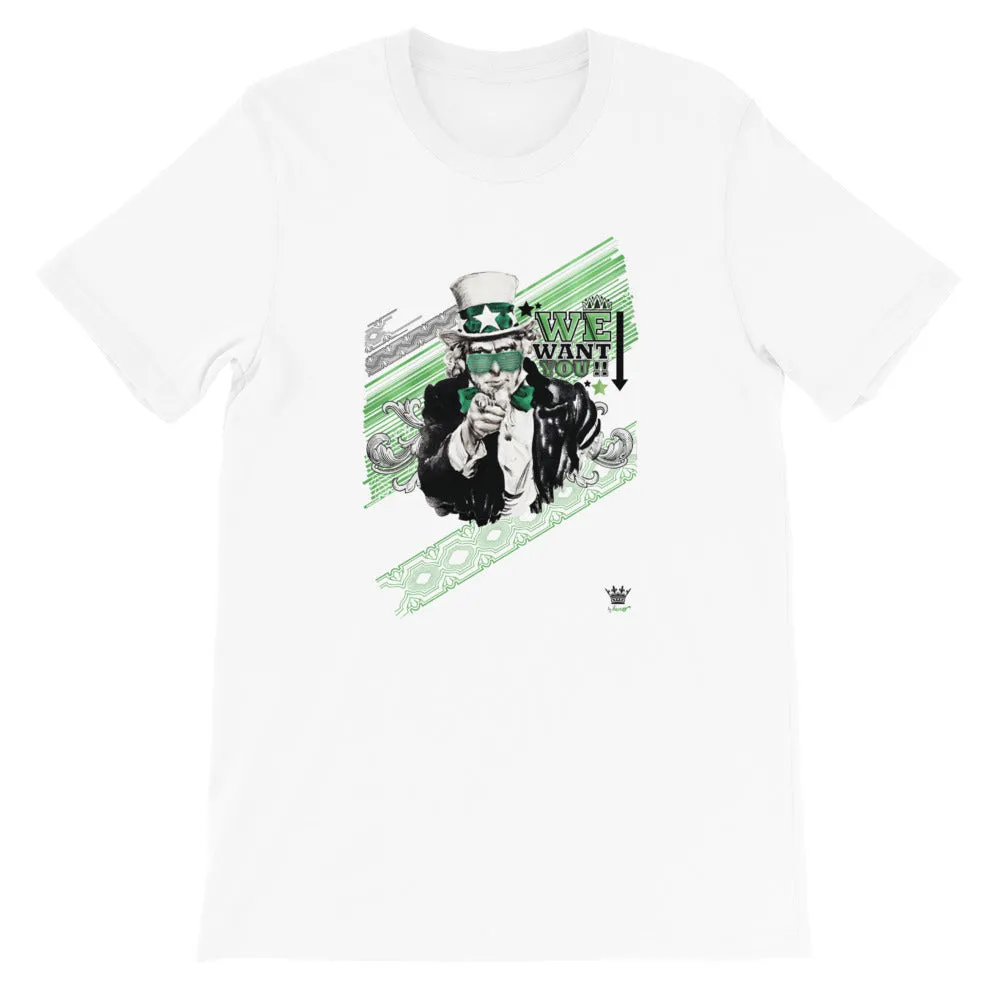 "We want you" Short-Sleeve Unisex T-Shirt