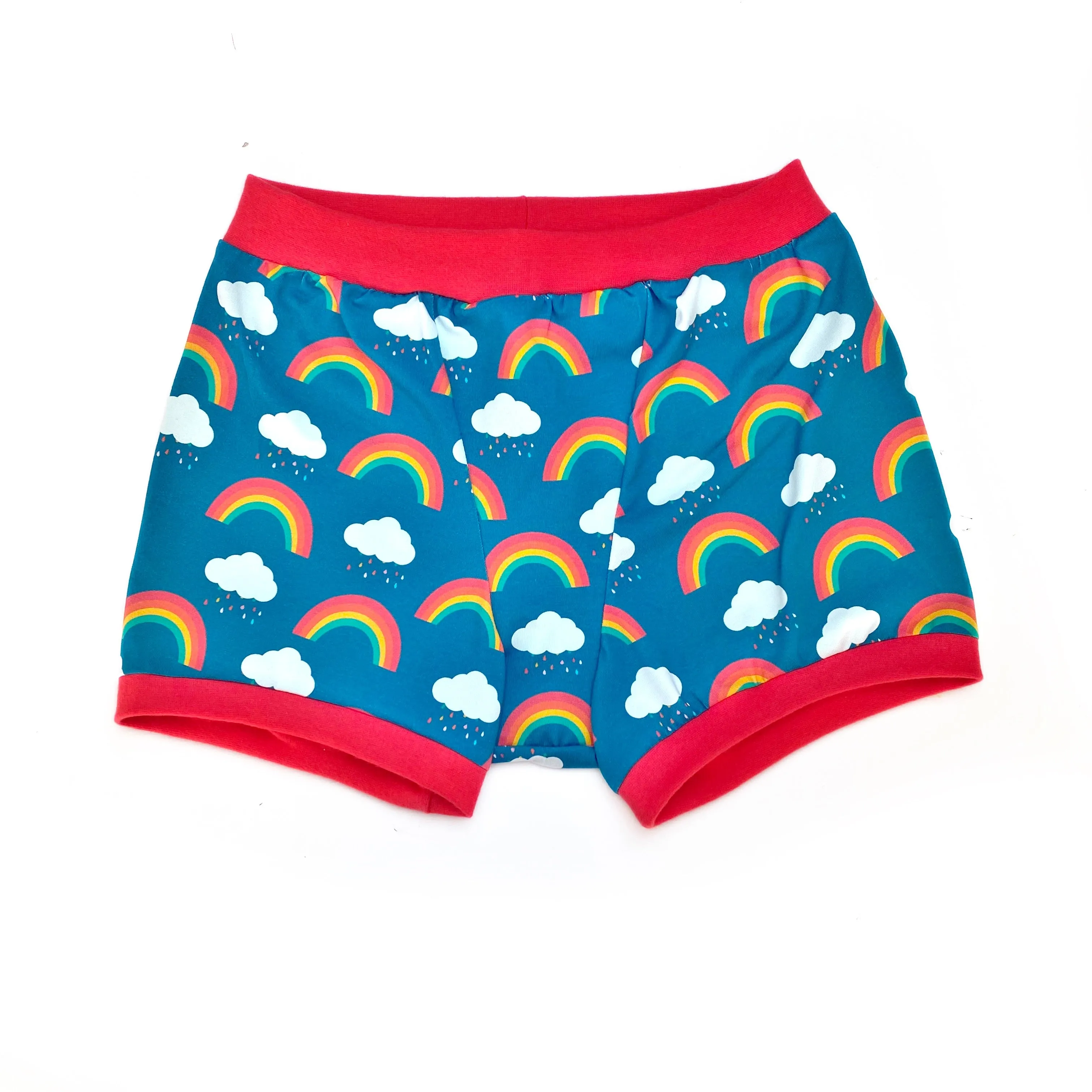 Rainbow Unisex Boxers | Men’s Women’s Pants | Organic Cotton Underwear