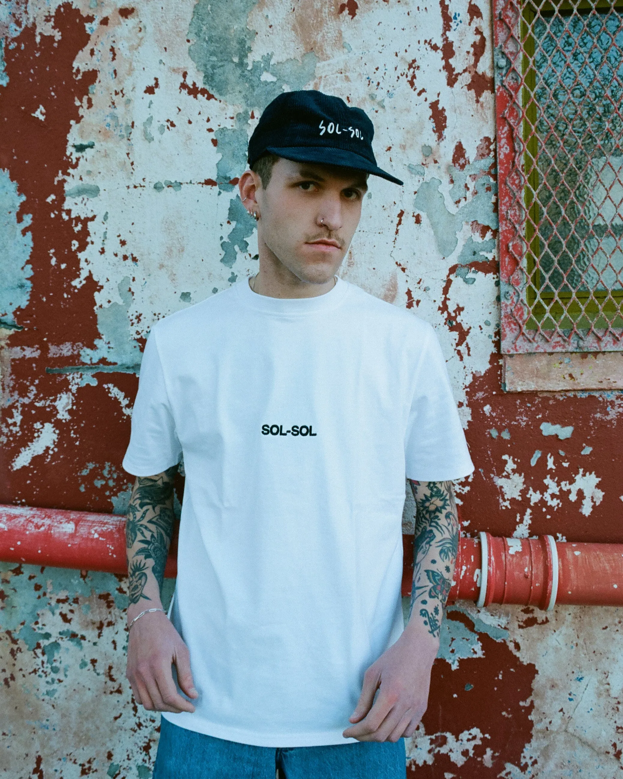 Sol Sol - Heavyweight Box T-Shirt - White