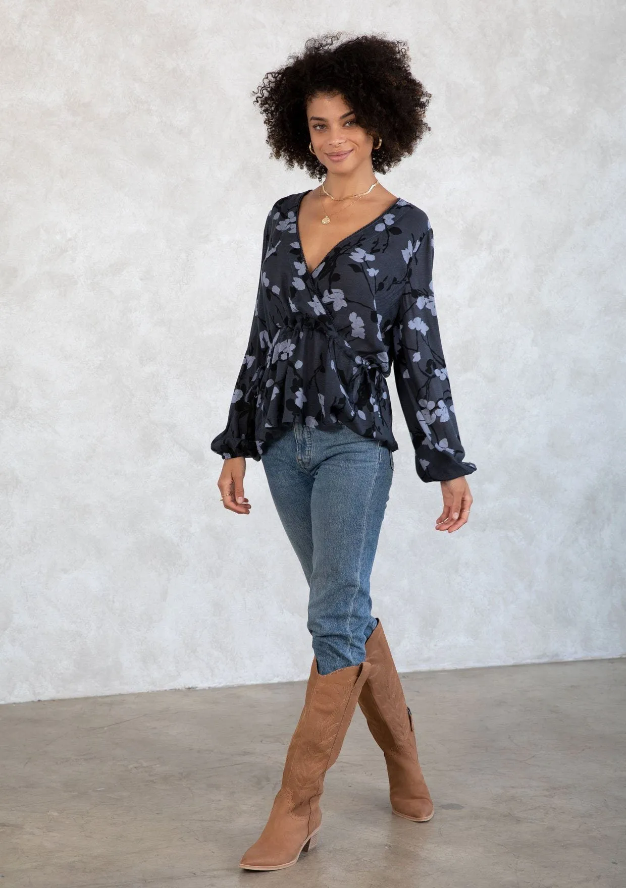 Sylvie Surplice Top