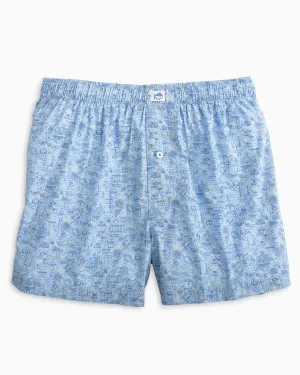 Tailgate Sleep Repeat Boxer (Sky Blue)